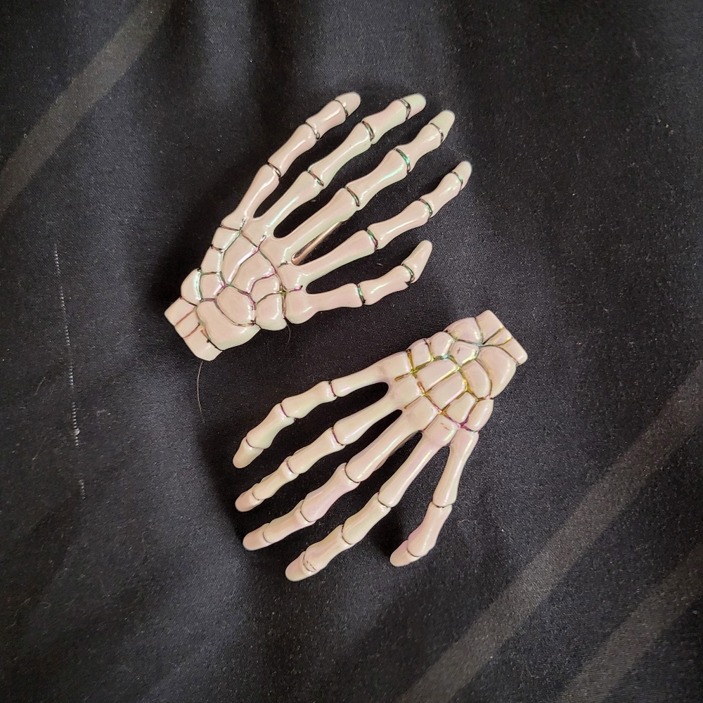 Emo Scene Y2K Bulky Hair Clip Barrettes (Bundle of 2)